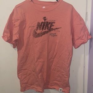 Pink Nike shirt